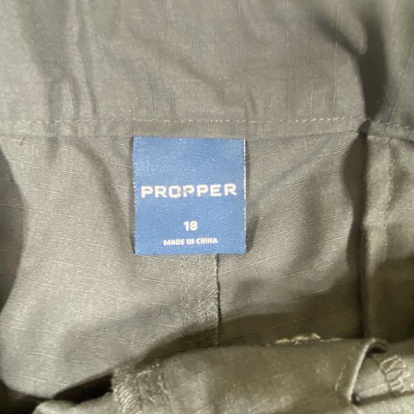 NWT Propper RevTec Women’s Size 18 Regular Charcoal Gray Tactical‎ Pants - Picture 3 of 12